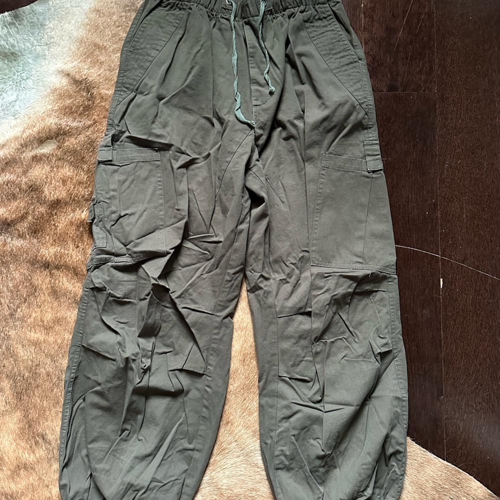 Men's Olive Cargo Pants